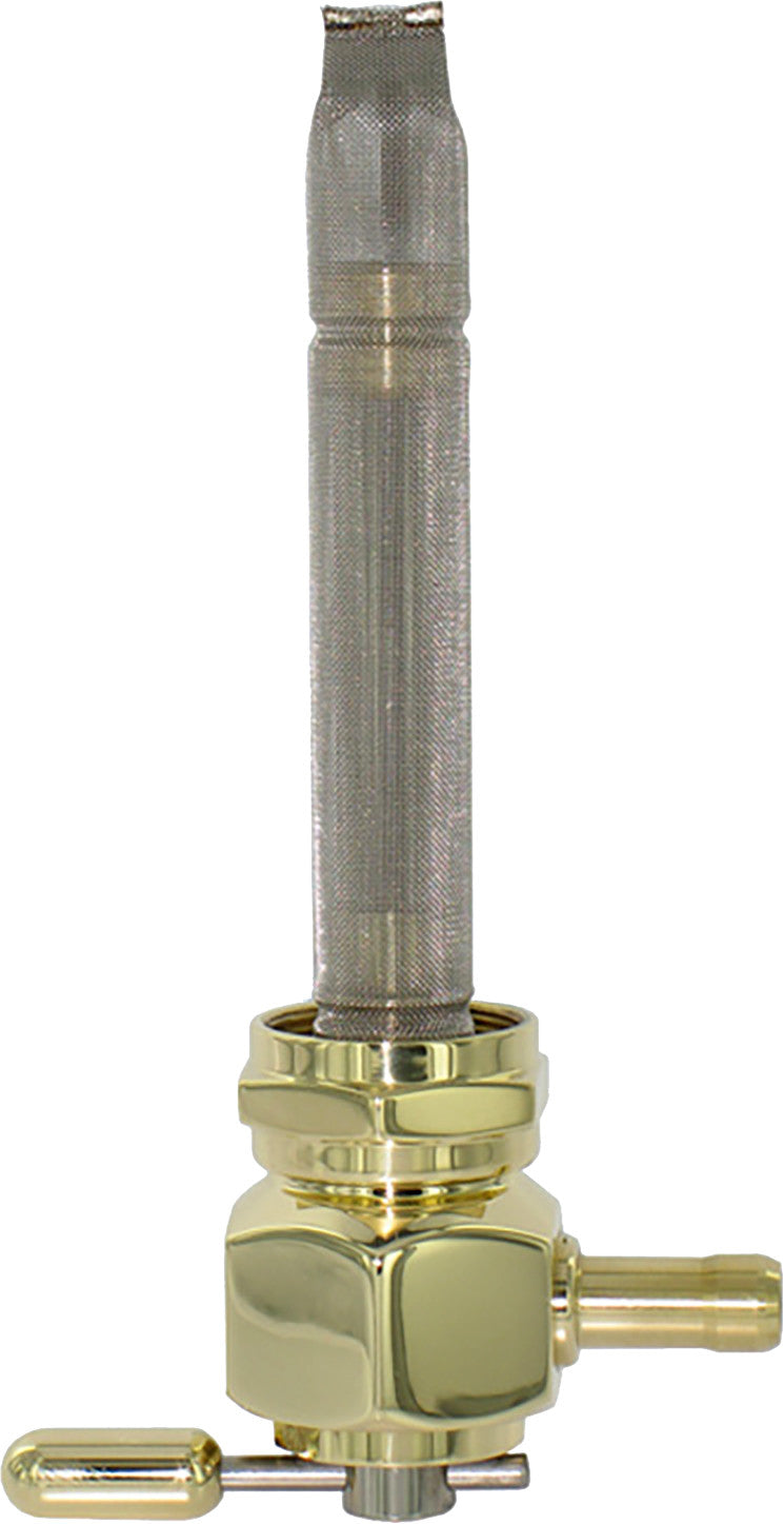 HARLEY PINGEL ENT POWER-FLO PETCOCK 22MM RES POL BRASS `75-UP 6311-BH