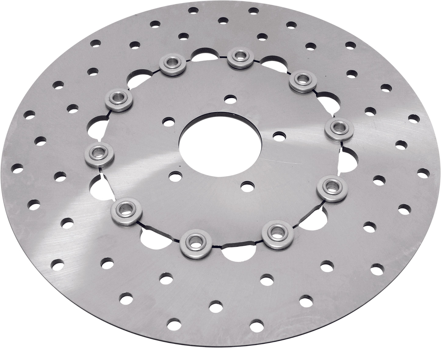 HARLEY HARDDRIVE SS FRNT FLOATING ROTOR FOR SPOKE WHEELS FXD 06-17 11-077