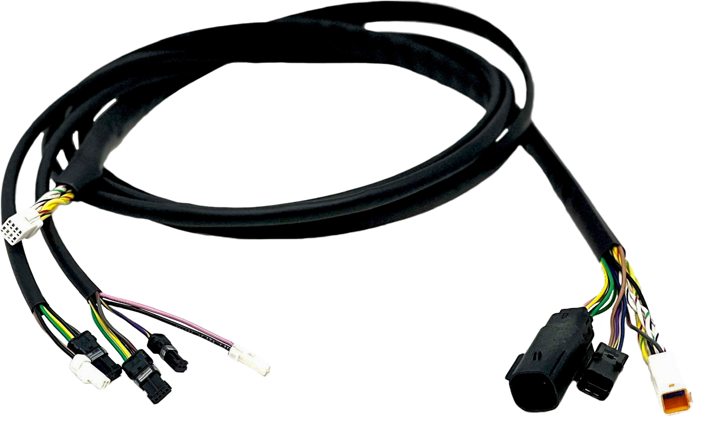 HARLEY NAMZ CUSTOM CYCLE HBAR CNTRL EXT HARNESS 15" CHIEF MODELS `22-UP NHCX-IC22