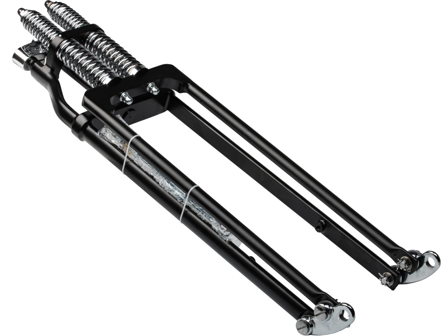 HARLEY HARDDRIVE SPRINGER FORK TAPERED LEG +2 BLACK 062-400