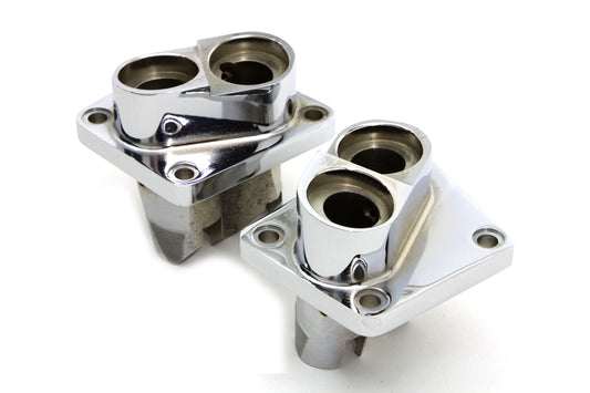 HARLEY Replica Chrome Tappet Block Set fits 1948-1984 FL, 1971-1984 FX, 1979-1983 FLT, 1982-1983 FXR,