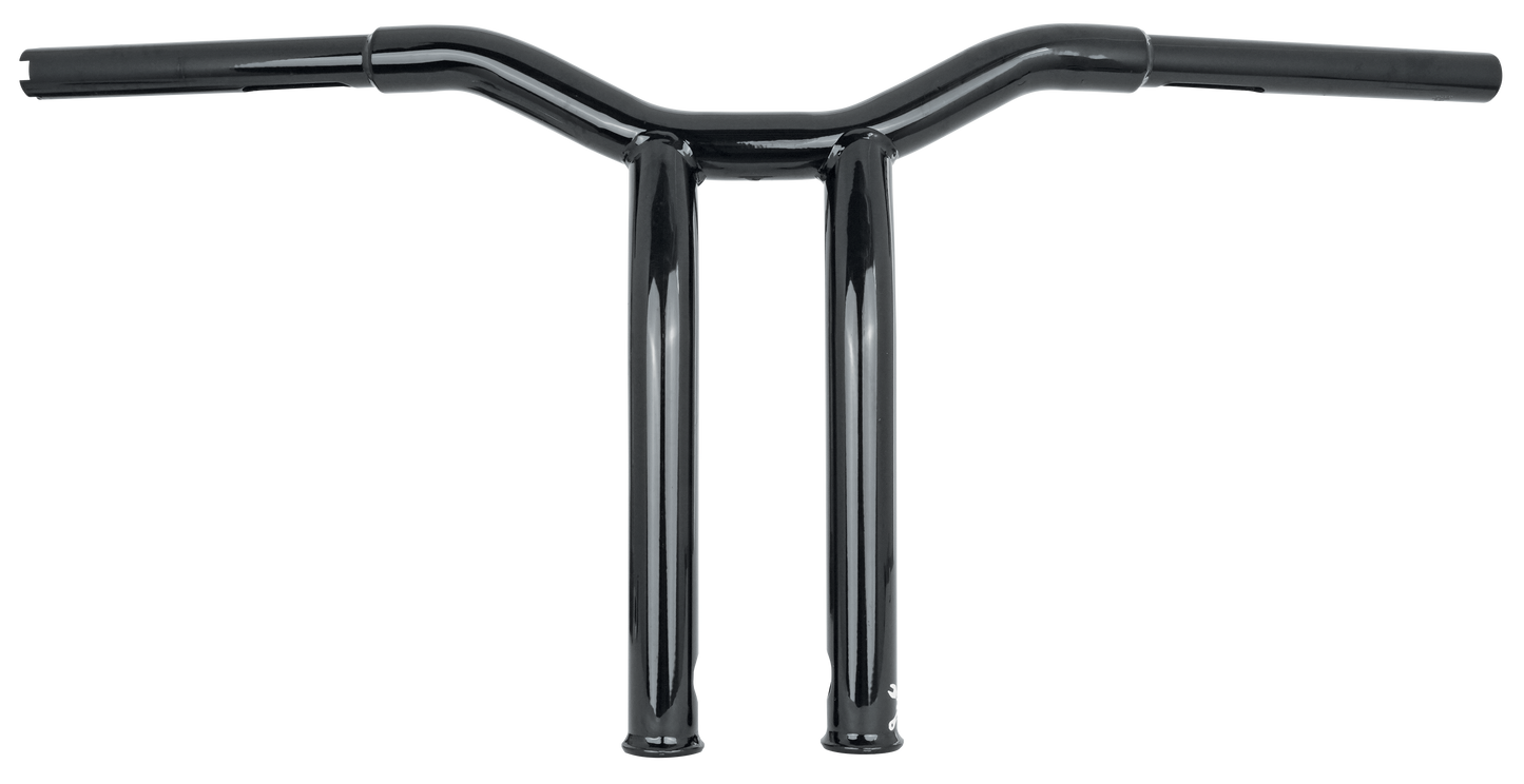 HARLEY BURLY BRAND DOMINATOR RAKED BAR 12" 1.25" GLOSS BLACK B12-6052B