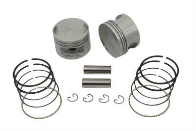 HARLEY Replica 1100cc Piston Set .005 Oversize fits 1987-1988 XL, 1100