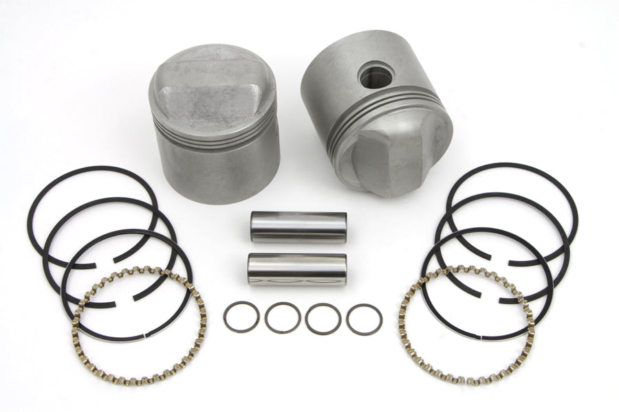 HARLEY 1000cc Piston Set .010 Oversize fits 1972-1985 XL,