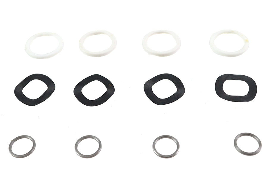 HARLEY Rocker Arm Adjuster Kit fits 1966-1984 FL, 1971-1984 FX, 1979-1983 FLT, 1982-1983 FXR,