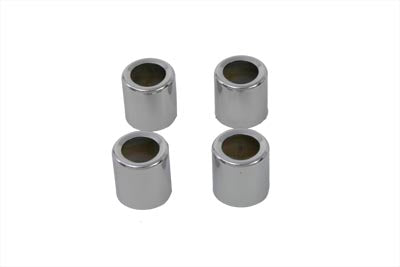 HARLEY Pushrod Cover Spring Cup Set Chrome fits 1936-1940 EL, 1941-1984 FL, 1971-1984 FX, 1979-2016 FLT, 1979-2016 FLT, 1984-2017 FXST, 1