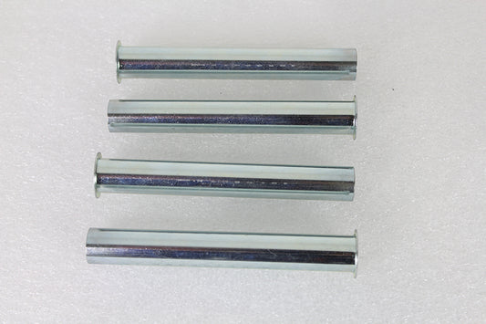 HARLEY Replica Inner Pushrod Cover Tube Set White Zinc Plated fits 1936-1947 EL, 1941-1947 FL,