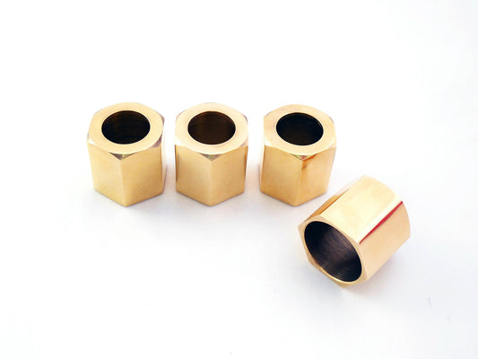 HARLEY Pushrod Cover Cup Set Brass fits 1941-1984 FL, 1971-1984 FX, 1979-2016 FLT, 1984-2017 FXST, 1984-1994 FXR, 1979-2016 FLT, 1986-201