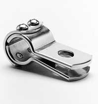 Custom Chrome HARLEY FRAME CLAMP 1 1/4 3 PCS
