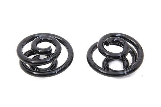 HARLEY Black 1 inch Seat Spring Set Fits 0- Custom, application