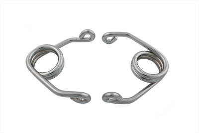 HARLEY Chrome 4 inch Hair Pin Seat Spring Set fits 0- Custom, application