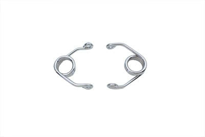 HARLEY Chrome 4 inch Hair Pin Seat Spring Set fits 0- Custom, application