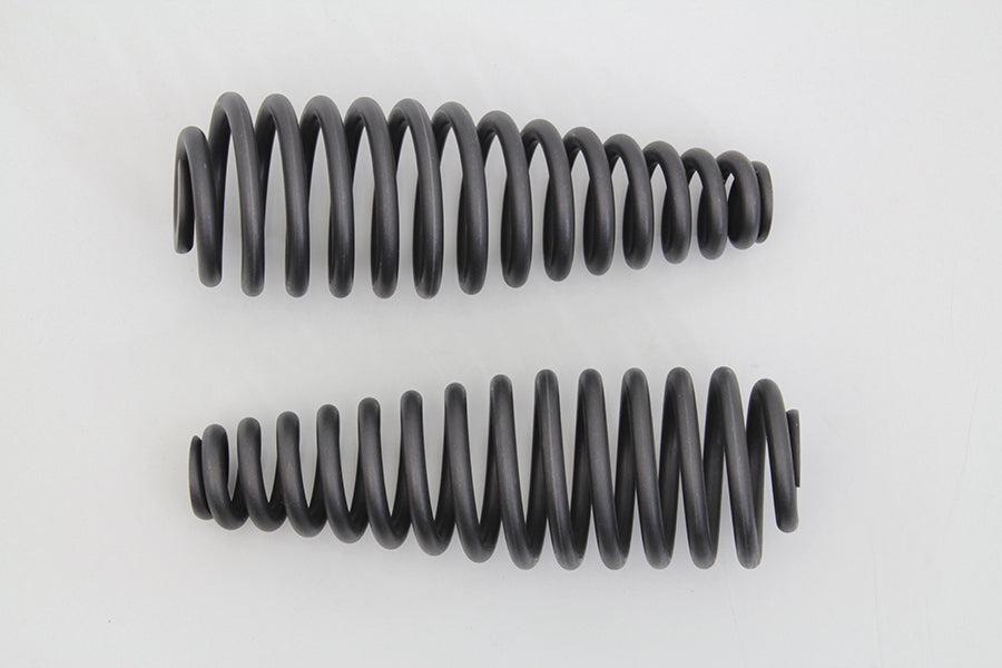 HARLEY Black 6 inch Seat Spring Set fits 0- Custom, application