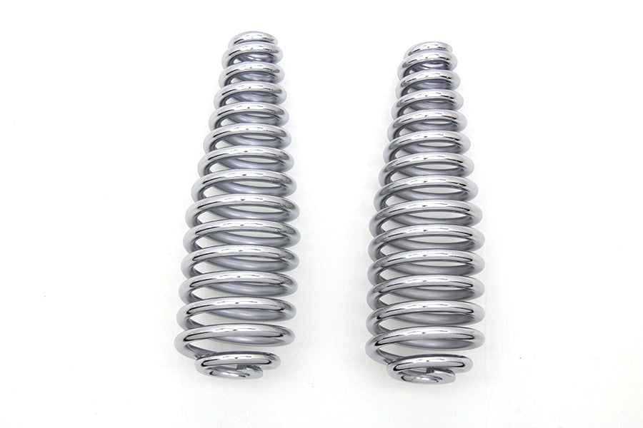HARLEY Chrome 6 inch Seat Spring Set fits 0- Custom, application