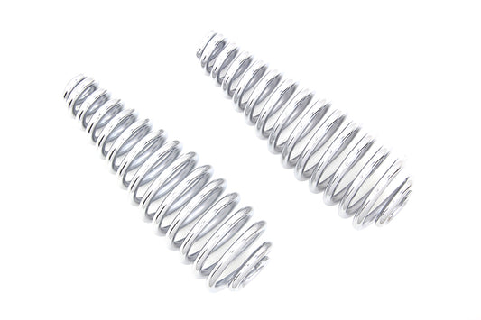 HARLEY Chrome 6 inch Seat Spring Set Fits 0- Custom, application