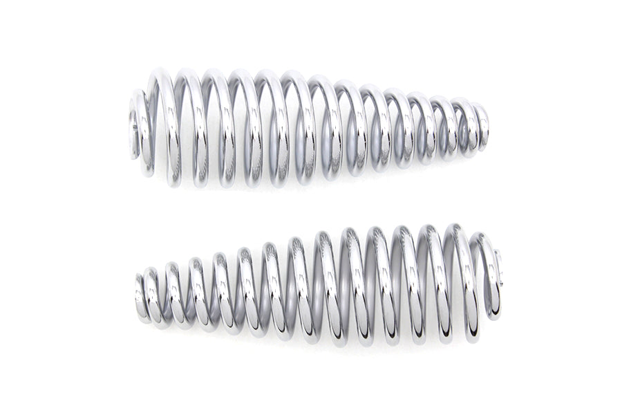 HARLEY Chrome 6 inch Seat Spring Set fits 0- Custom, application