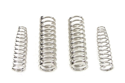 HARLEY Replica Spring Fork Spring Set Nickel Plated fits 1936-1940 EL, 1941-1948 FL, 1937-1948 UL, 1936-1952 WL, 1936-1957 G,