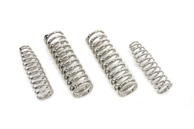 HARLEY Replica Spring Fork Spring Set Nickel Plated fits 1936-1940 EL, 1941-1948 FL, 1937-1948 UL, 1936-1952 WL, 1936-1957 G,