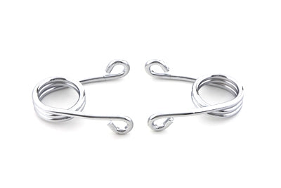 HARLEY Chrome 2 inch Hair Seat Spring Set Fits 0- Custom, application