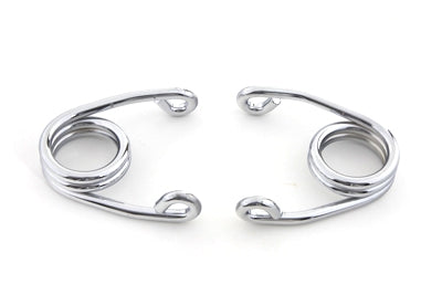 HARLEY Chrome 3 inch Hair Seat Spring Set Fits 0- Custom, application