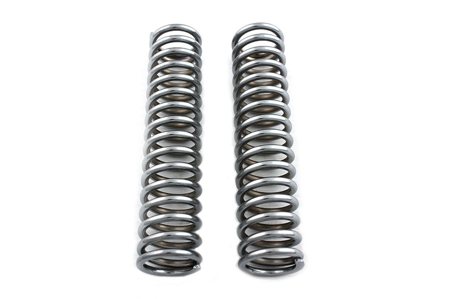 HARLEY Chrome Lower Inner Springs fits 1941-1957 G, 1936-1948 U, 1936-1940 EL, 1941-1948 FL,