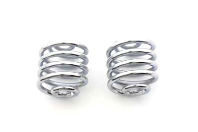 HARLEY Chrome 2 inch Seat Spring Set Fits 0- Custom, application