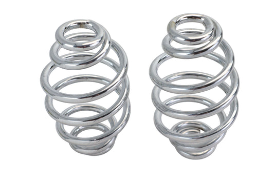 HARLEY Chrome 4 inch Seat Spring Set Fits 0- Custom, application