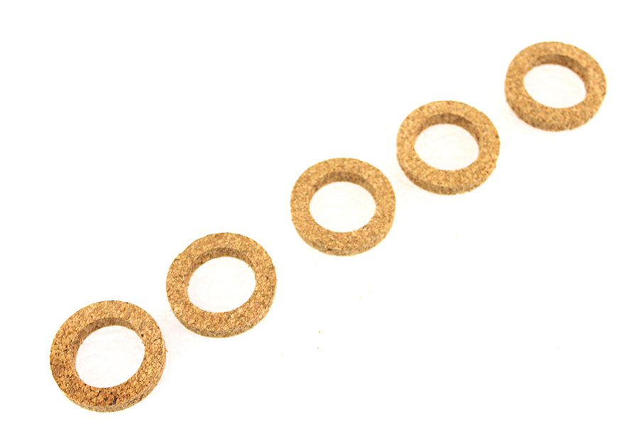 HARLEY Spring Fork Brake Plate Cork Set fits 1936-1948 EL, 1941-1948 FL,