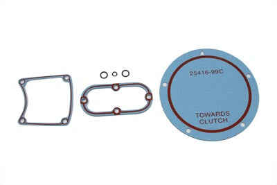 HARLEY V-Twin Primary Service Gasket Kit fits 1999-2006 FXST, TC-88 1999-2006 FLST, 1999-2006 FLT, 1999-2005 FXD,