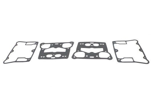 HARLEY Ultima ロッカーボックスカバーガスケットキット ソリッド 1992-1999 FLT、1992-1999 FXST、1992-1999 FXに対応