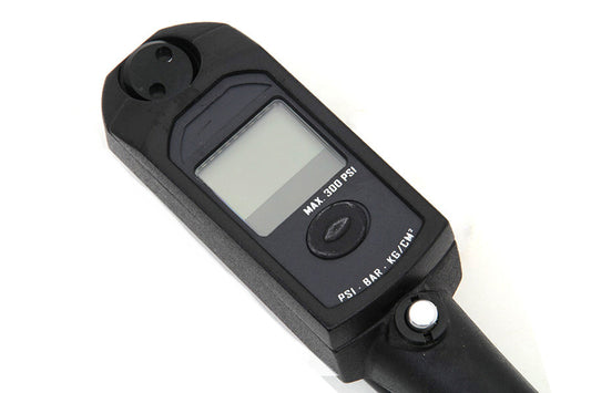 HARLEY Shock Pump Tool with Gauge fits 1983-UP FLT, 1984-1994 FXRT,