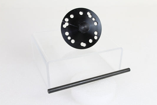 HARLEY 4-Speed Clutch Hub Puller Tool with Swivel Black fits 1941-1984 FL, 1971-1984 FX,