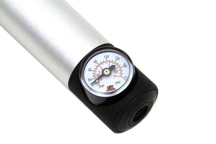 HARLEY Wyatt Gatling Manual Shock Pump Tool with Gauge fits 1983-UP FLT, 1984-1994 FXRT,