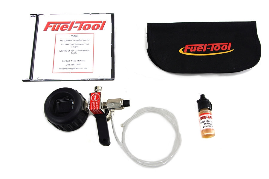 HARLEY Fuel Pressure Check Gauge Tool fits 0- All, models with EFI