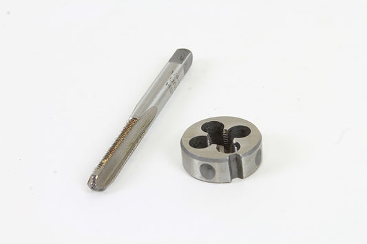 HARLEY Linkert Hand Tool Tap/Die 1/4 inch X 40 Set fits 1941-1965 FL,