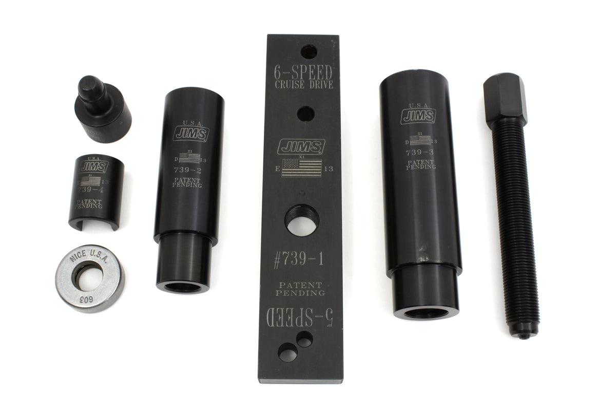 HARLEY Jims Transmission Countershaft Bearing Tool fits 1984-2017 FXST, 1986-2017 FLST, 1984-1994 FXR, 1991-2017 FXD, 1999-UP FLT,