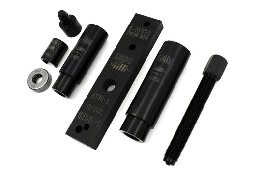 HARLEY Jims Transmission Countershaft Bearing Tool fits 1984-2017 FXST, 1986-2017 FLST, 1984-1994 FXR, 1991-2017 FXD, 1999-UP FLT,