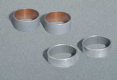 Custom Chrome HARLEY (2)LOWER F/TUBE BSHNG 84-UP