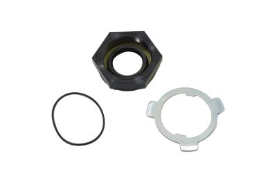 HARLEY Ritzel Duo-Seal Mutter und Sicherungssatz Passend für 1941-1984 FL, 1971-1984 FX, 1936-1940 EL, 1937-