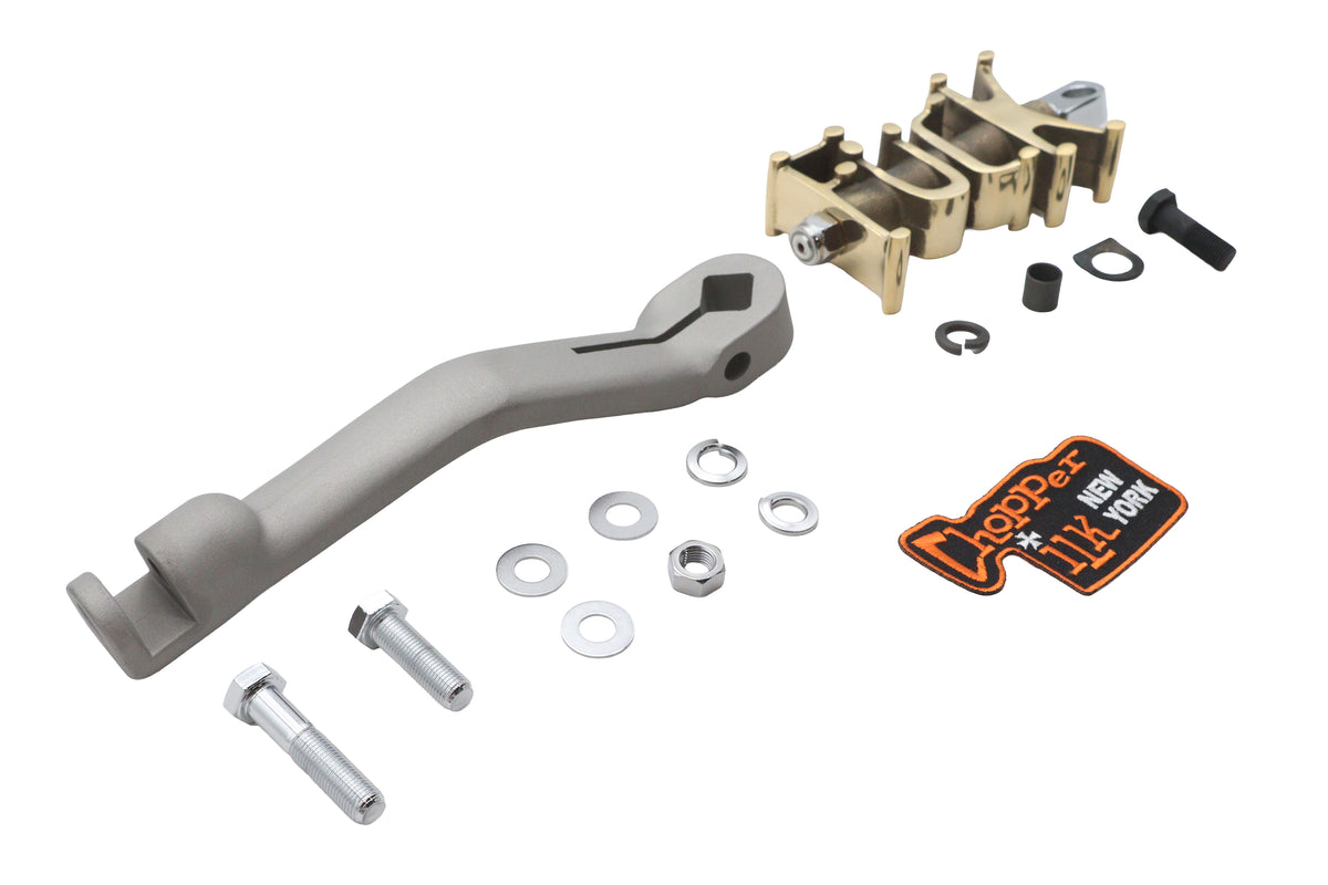 HARLEY F-ck Unbreakable Kick Starter Arm Kit Stainless Steel Fits XL 1957-1979, FL 1954-1984, FX