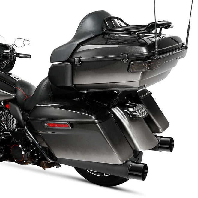Custom Chrome HARLEY BLACK SUPER TUNER STANDARD MUFFLER 2017-UP TOURING MODELS