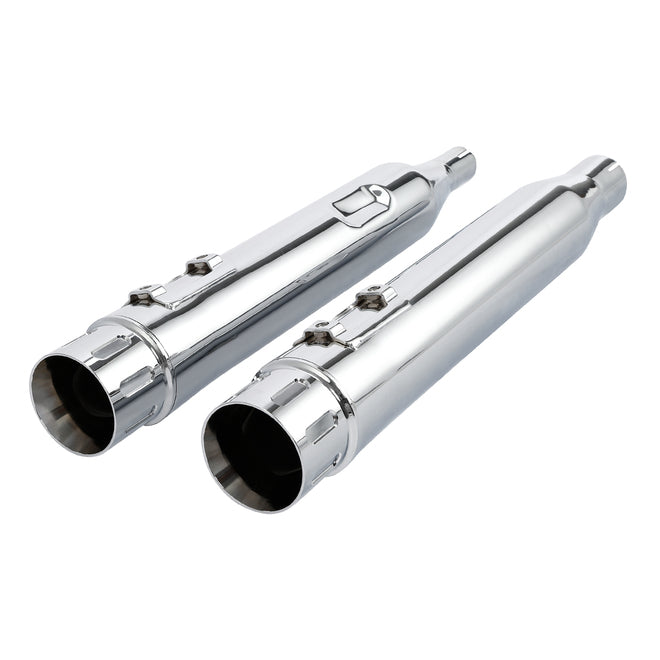 Custom Chrome HARLEY CHROME SLOTTED THUNDER STANDARD MUFFLER 17-20 TOURING