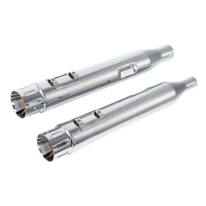 Custom Chrome HARLEY CHROME SLOTTED THUNDER STANDARD MUFFLER 17-20 TOURING