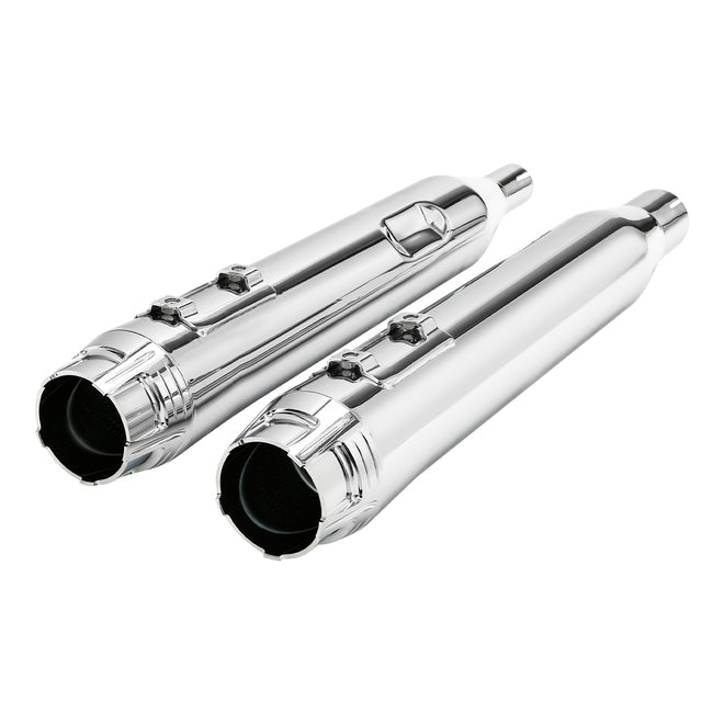 Custom Chrome HARLEY CHROME HURRICANE STANDARD MUFFLER 17-20 TOURING