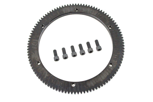 HARLEY 102 Tooth Clutch Drum Starter Ring Gear Bolt-On fits 1998-2006 FXST, 1998-2006 FLST, 1998-2006 FLT, 1998-2006 FXD,