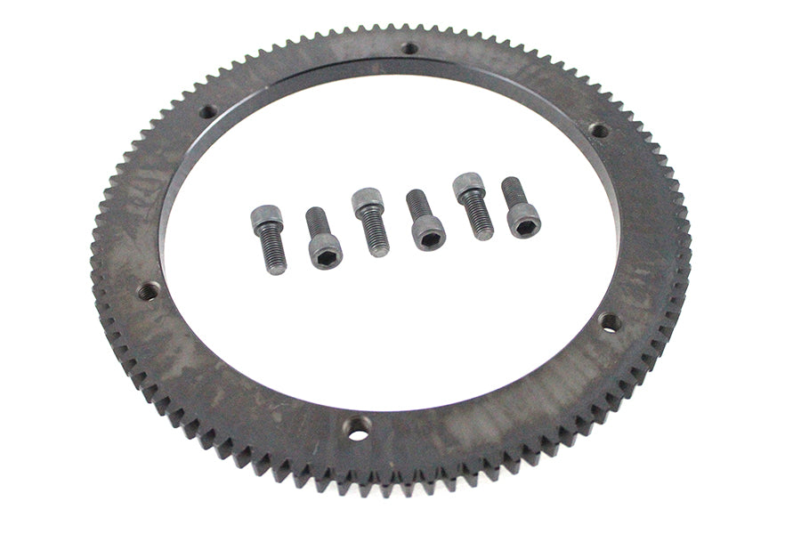 HARLEY 102 Tooth Clutch Drum Starter Ring Gear Bolt-On fits 1998-2006 FXST, 1998-2006 FLST, 1998-2006 FLT, 1998-2006 FXD,