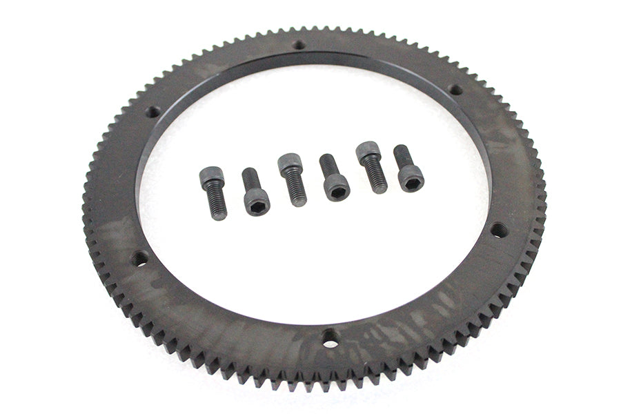 HARLEY 102 Tooth Clutch Drum Starter Ring Gear Bolt-On fits 1998-2006 FXST, 1998-2006 FLST, 1998-2006 FLT, 1998-2006 FXD,