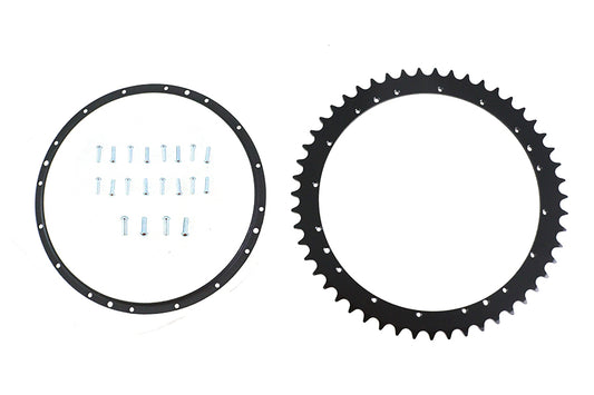 HARLEY Rear Sprocket Kit Parkerized fits 1941-1957 FL, 1936-1940 EL, 1937-1948 UL,