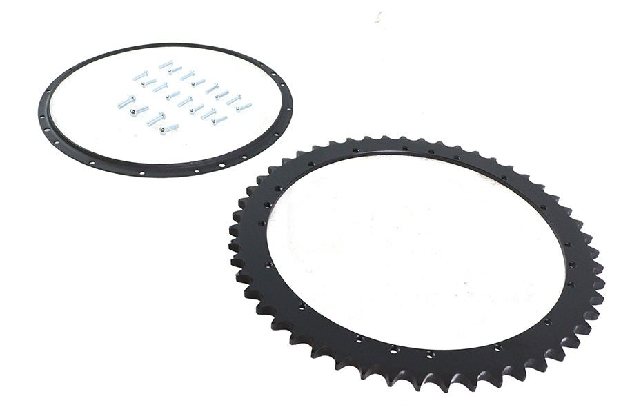 HARLEY Rear Sprocket Kit Parkerized fits 1941-1957 FL, 1936-1940 EL, 1937-1948 UL,