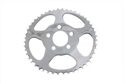 HARLEY Rear Sprocket Chrome 51 Tooth Fits 0- Custom, application with offset